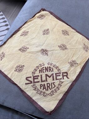 Vintage Henri Selmer Musical Instrument Cloth